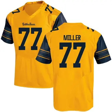 Gold Game Men's Braden Miller California Golden Bears Alternate Football College Jersey