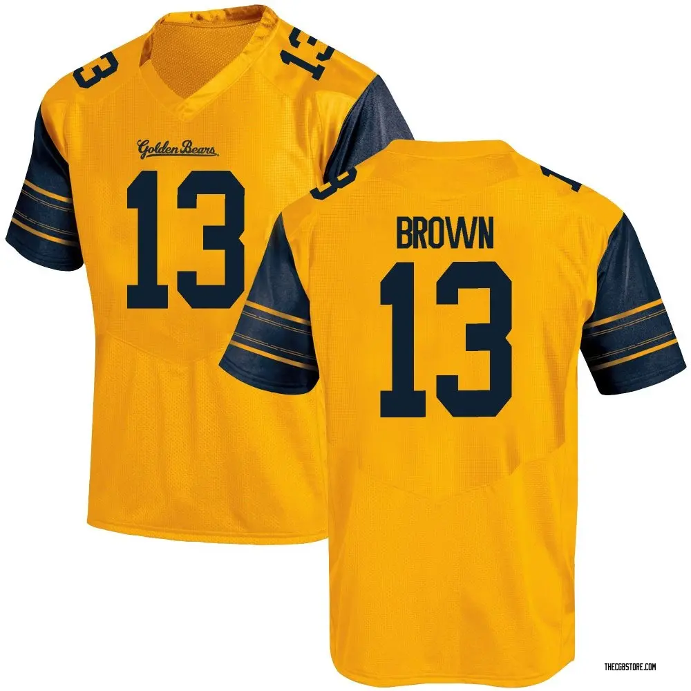 Gold Game Men's Devin Brown California Golden Bears Alternate Football College Jersey