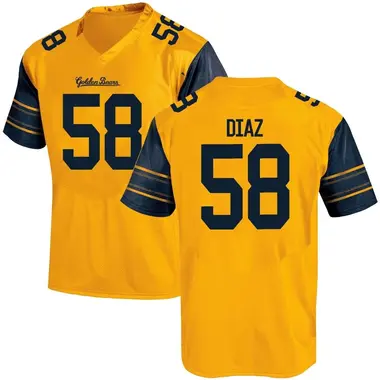Gold Game Men's Elijah Diaz California Golden Bears Alternate Football College Jersey