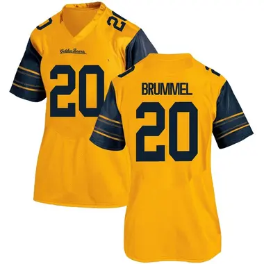Gold Game Women's Belay Brummel California Golden Bears Alternate Football College Jersey