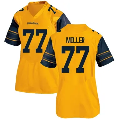 Gold Game Women's Braden Miller California Golden Bears Alternate Football College Jersey