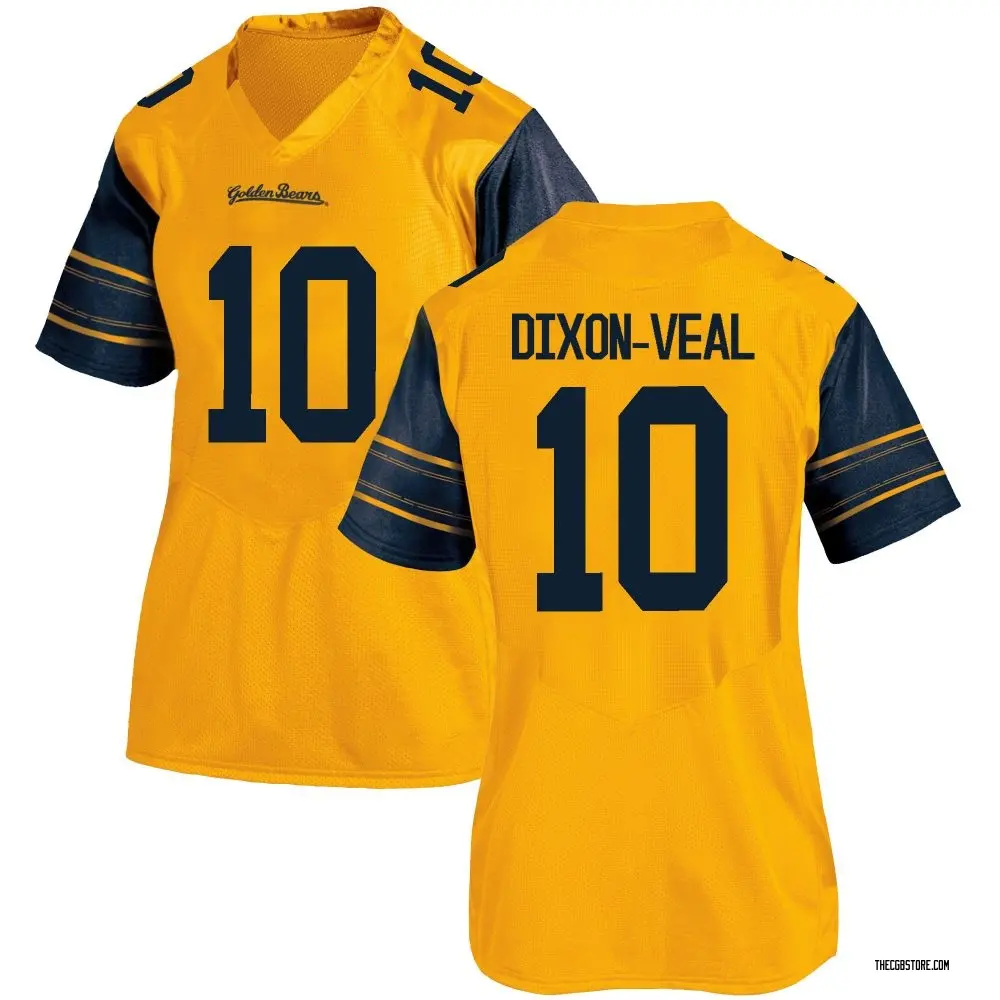 Gold Game Women's Jayden Dixon-Veal California Golden Bears Alternate Football College Jersey