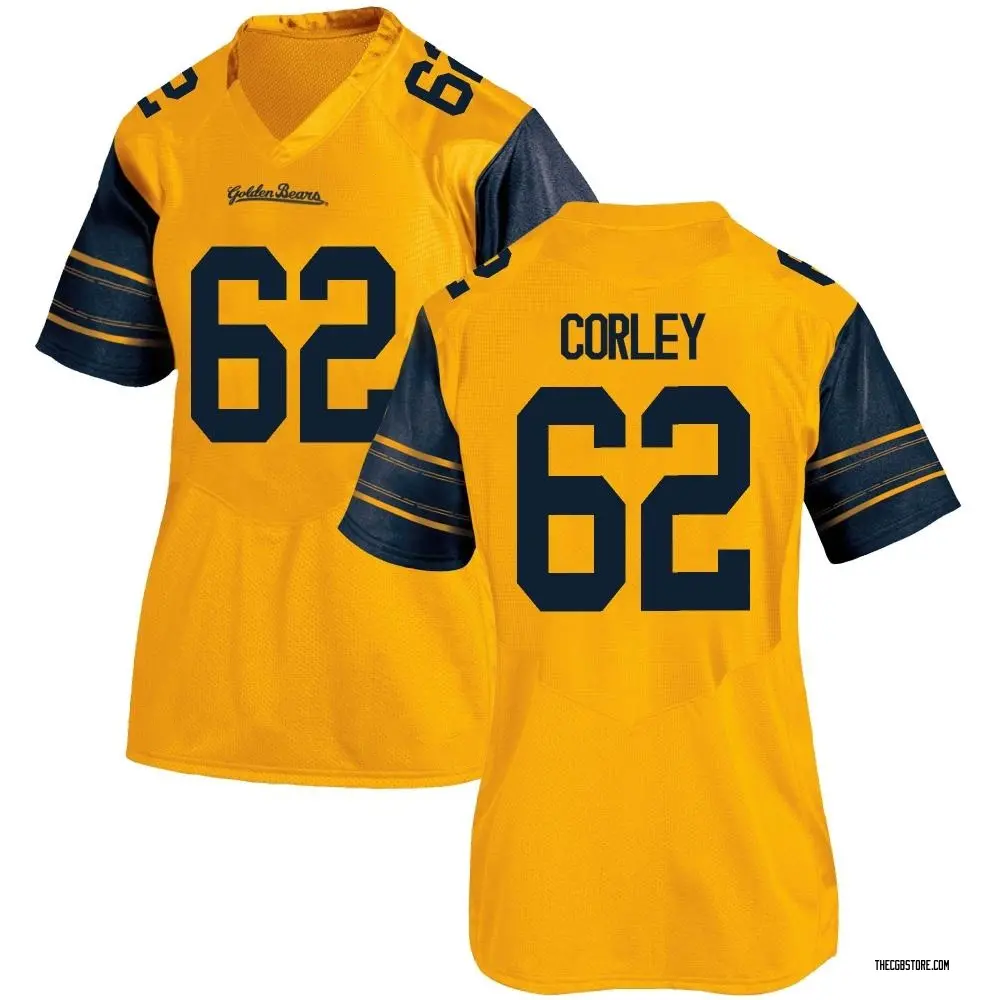 Gold Game Women's Syris Corley California Golden Bears Alternate Football College Jersey