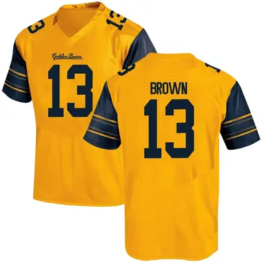 Gold Replica Men's Devin Brown California Golden Bears Alternate Football College Jersey