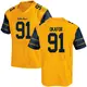 Gold Replica Men's Ike Okafor California Golden Bears Alternate Football College Jersey