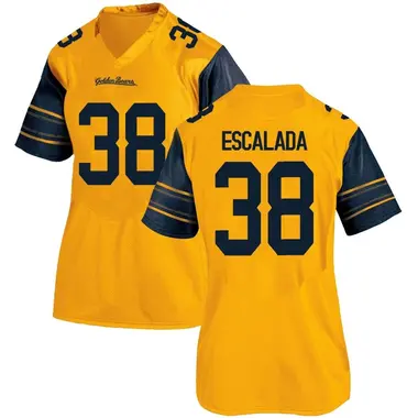 Gold Replica Women's Nate Escalada California Golden Bears Alternate Football College Jersey