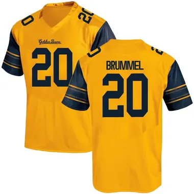 Gold Replica Youth Belay Brummel California Golden Bears Alternate Football College Jersey