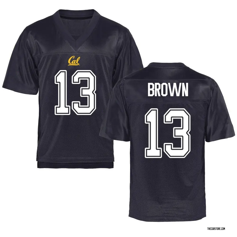 Navy Game Men's Devin Brown California Golden Bears Football College Jersey