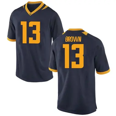 Navy Game Men's Devin Brown California Golden Bears Football College Jersey