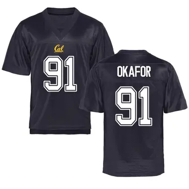Navy Game Men's Ike Okafor California Golden Bears Football College Jersey