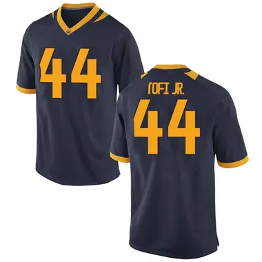 Navy Game Men's John Tofi Jr. California Golden Bears Football College Jersey