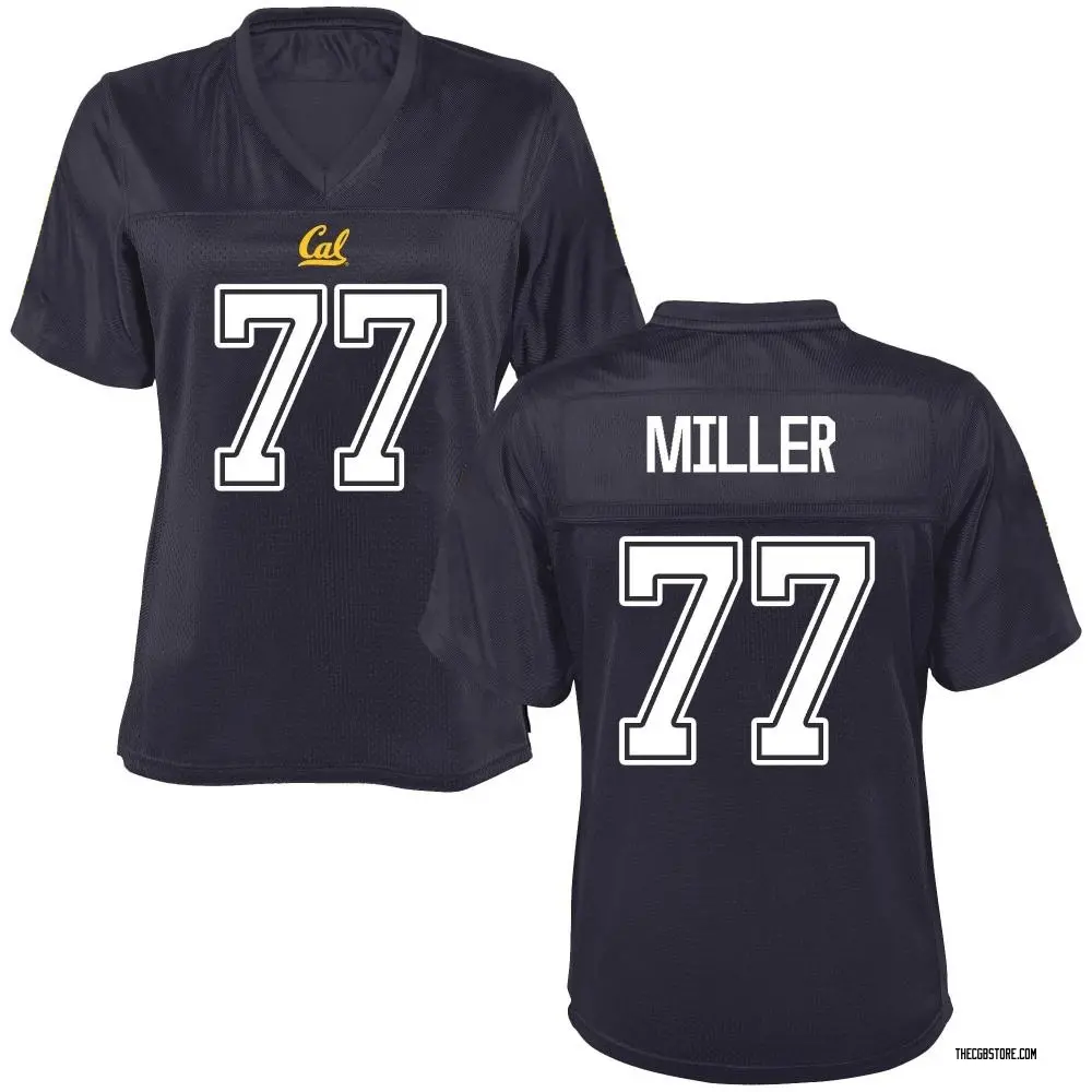Navy Game Women's Braden Miller California Golden Bears Football College Jersey