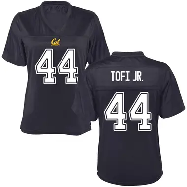 Navy Game Women's John Tofi Jr. California Golden Bears Football College Jersey