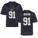 Navy Replica Men's Ike Okafor California Golden Bears Football College Jersey
