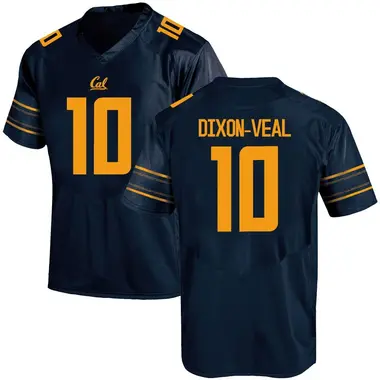 Navy Replica Men's Jayden Dixon-Veal California Golden Bears Football College Jersey