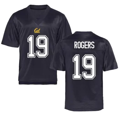 Navy Replica Men's Trevor Rogers California Golden Bears Football College Jersey