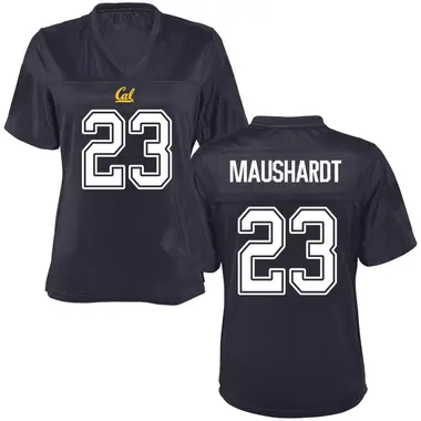 Navy Replica Women's Andrew Maushardt California Golden Bears Football College Jersey