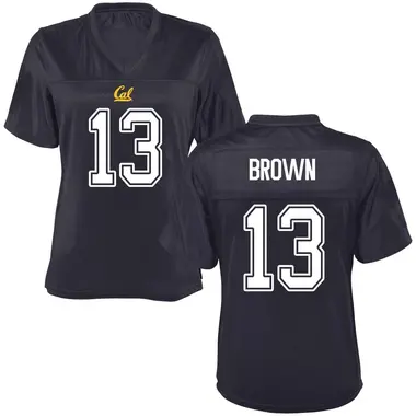 Navy Replica Women's Devin Brown California Golden Bears Football College Jersey