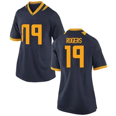 Navy Replica Women's Trevor Rogers California Golden Bears Football College Jersey