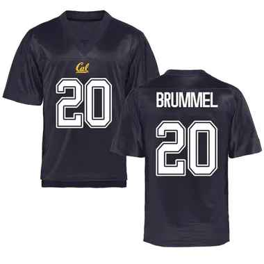 Navy Replica Youth Belay Brummel California Golden Bears Football College Jersey