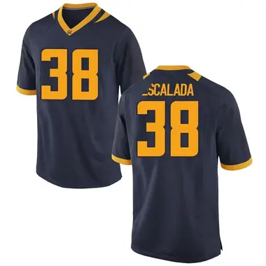 Navy Replica Youth Nate Escalada California Golden Bears Football College Jersey