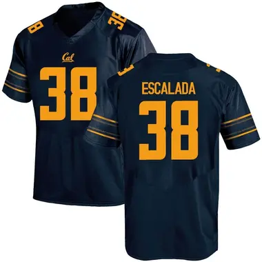 Navy Replica Youth Nate Escalada California Golden Bears Football College Jersey