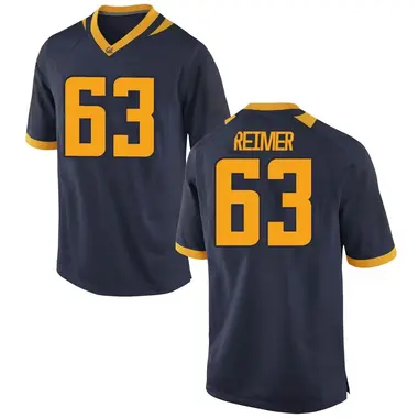 Navy Replica Youth Rush Reimer California Golden Bears Football College Jersey