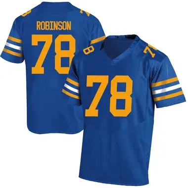 Royal Replica Men's Lamar Robinson California Golden Bears Football College Jersey