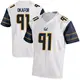 White Game Men's Ike Okafor California Golden Bears Football College Jersey