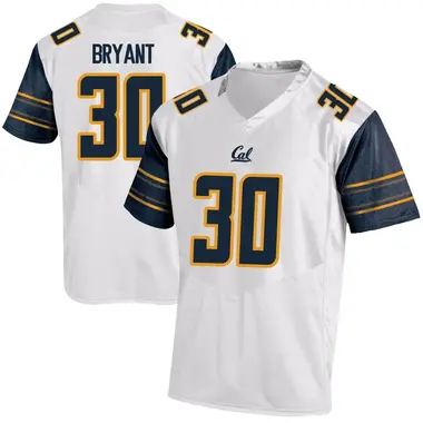 White Game Youth Mayze Bryant California Golden Bears Football College Jersey