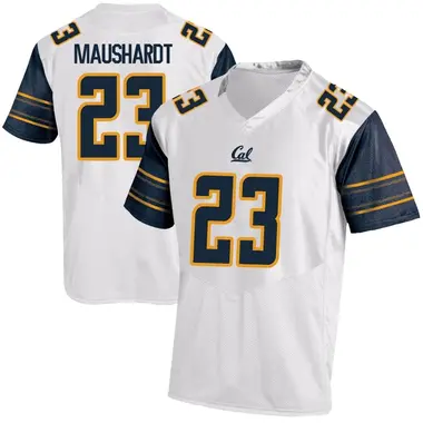 White Replica Youth Andrew Maushardt California Golden Bears Football College Jersey