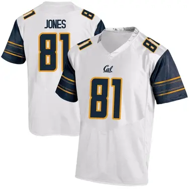White Replica Youth Camden Jones California Golden Bears Football College Jersey